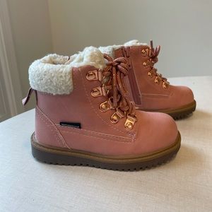 Toddler girl waterproof boots